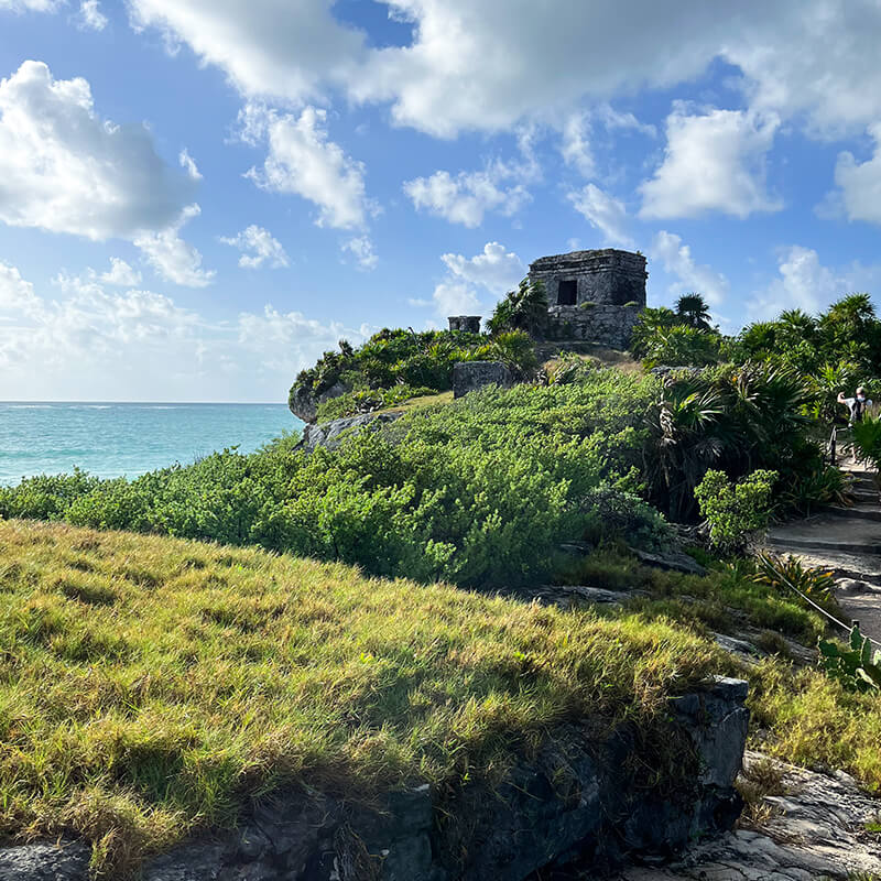 Maya-Ruine in Tulum