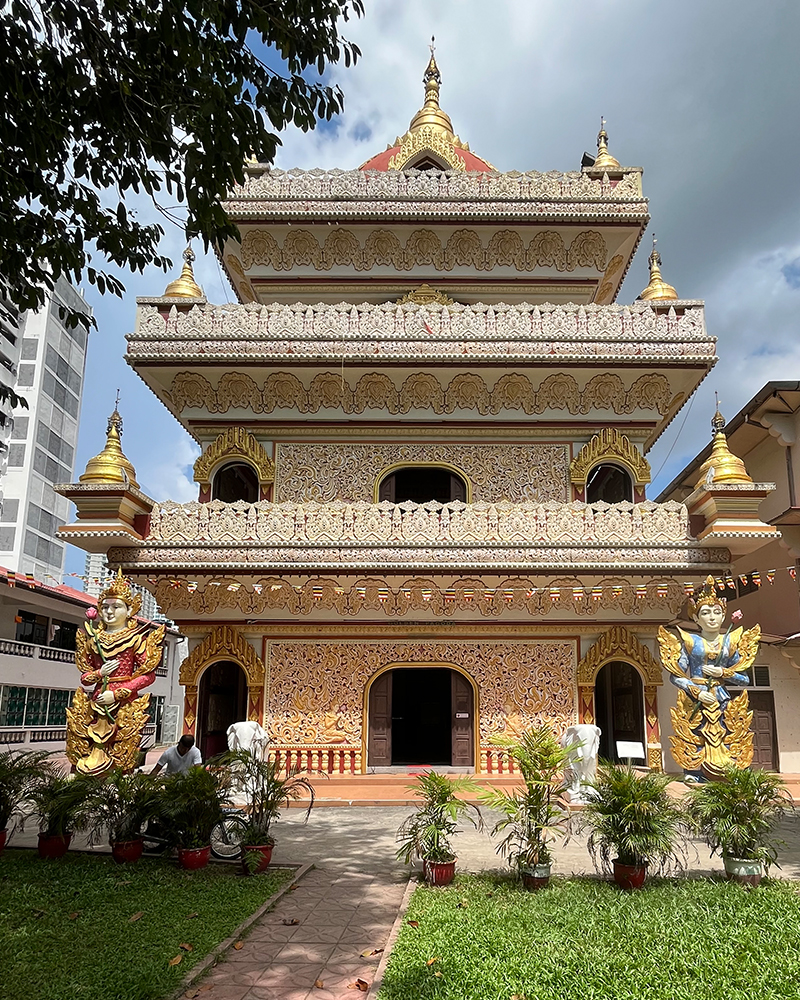 Dhammikarama Burmese Tempel in George Town